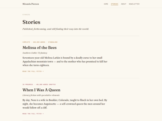 stories screenshot