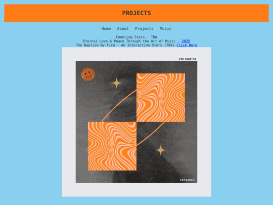 Projects screenshot