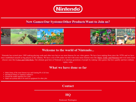 Nintendo_Site/Nintendo screenshot