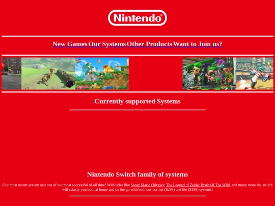 Nintendo_Site/OurSystems screenshot