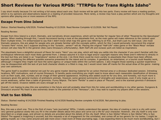 ReviewPage screenshot