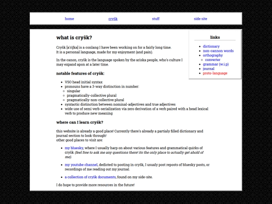 cryk-index screenshot