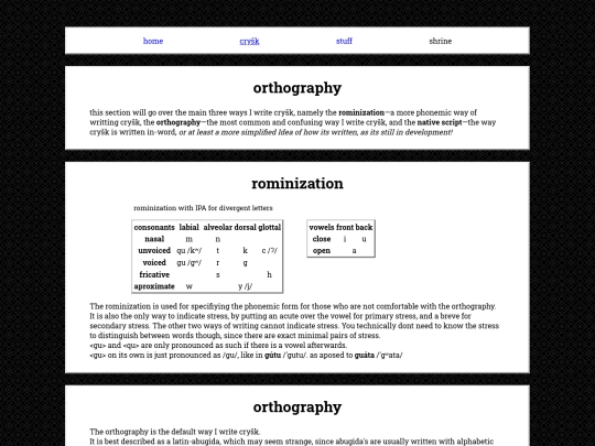 cryk-orthography screenshot