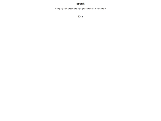 crysk Lexicon - Copy/side-barcrysk Lexicon/lexicon/16 screenshot