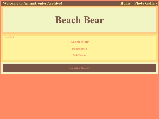 ShowBiz Pizza/Beach_Bear screenshot