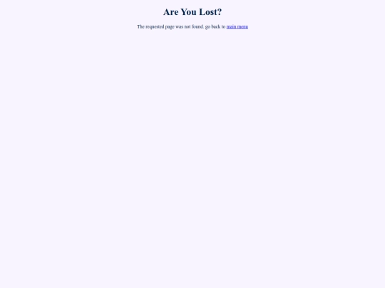 not_found screenshot