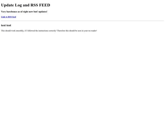 rss screenshot