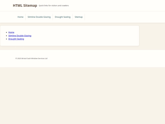 sitemap screenshot