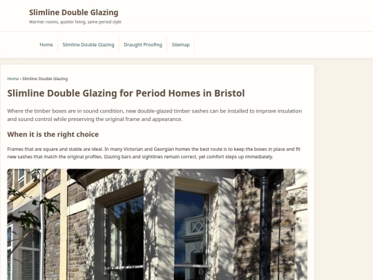 slimline-double-glazing screenshot