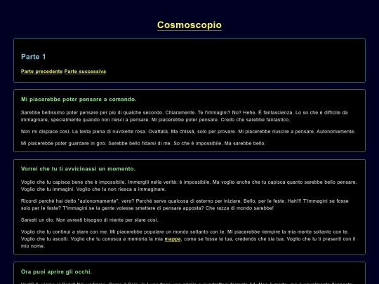 cosmoscopio/1 screenshot