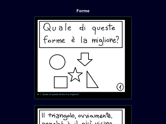 fumetti/forme screenshot