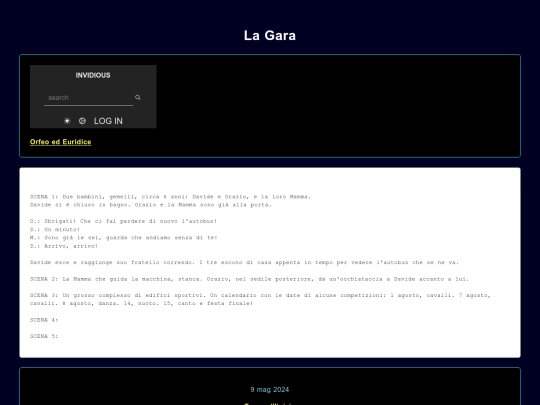 storie/gara screenshot