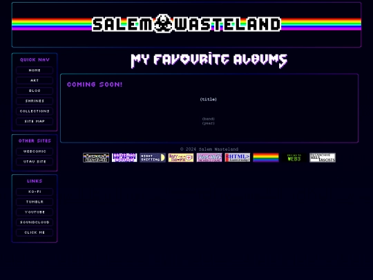 shrines/albums screenshot