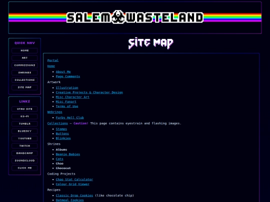 sitemap screenshot