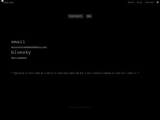 contact screenshot