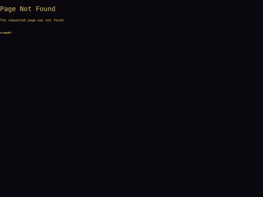 not_found screenshot