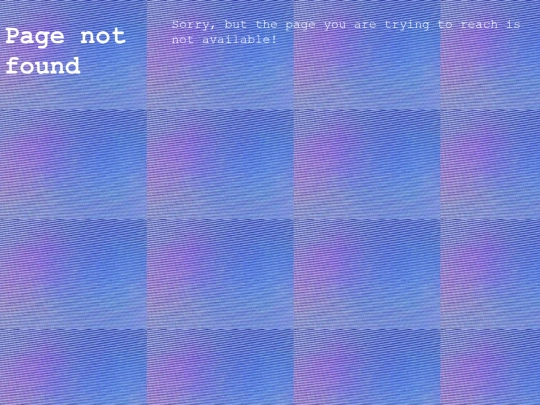 not_found screenshot