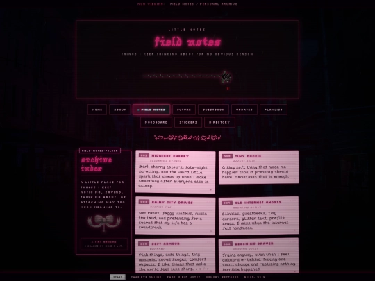 lore screenshot