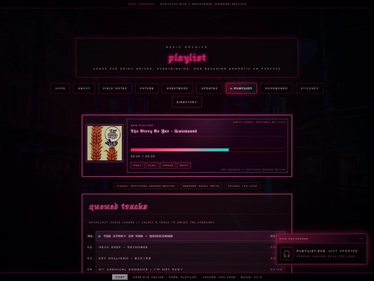 playlist screenshot