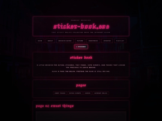 sticker-book screenshot