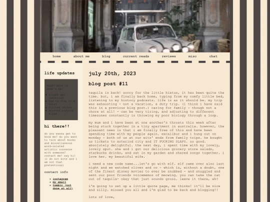 blog posts /july20th screenshot