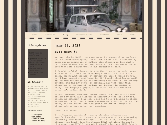 blog posts /june28 screenshot