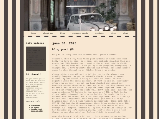 blog posts /june30 screenshot