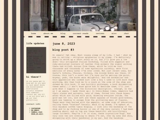 blog posts /june8 screenshot