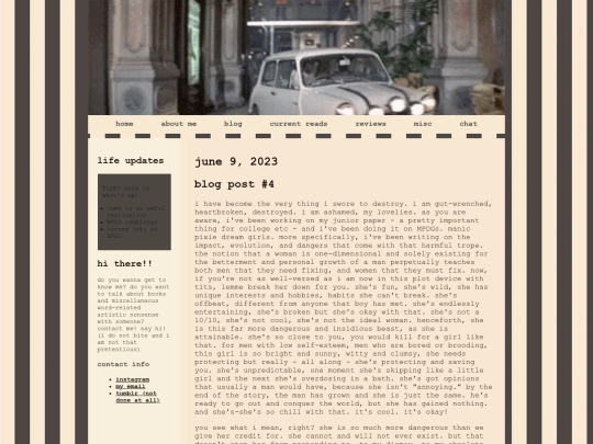 blog posts /june9 screenshot