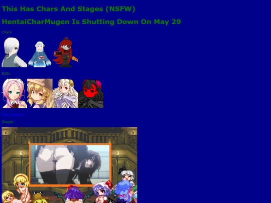 Mugen screenshot