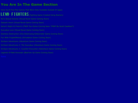 games screenshot