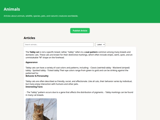 animals screenshot