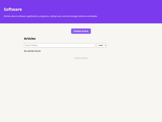 software screenshot