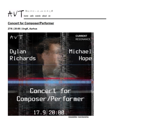 concertforcomposerperformerdk screenshot