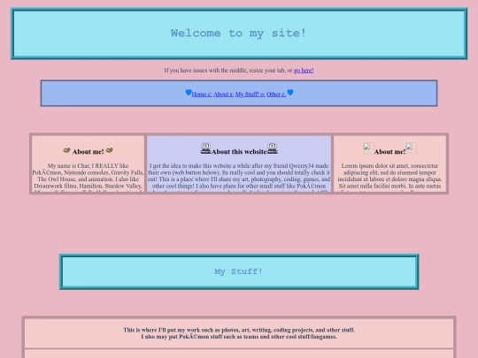 BlogSiteHome screenshot