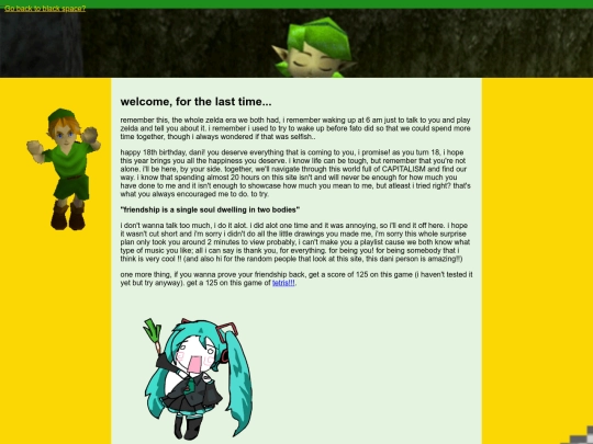 end screenshot