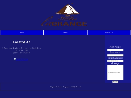 Web-ContactPage screenshot