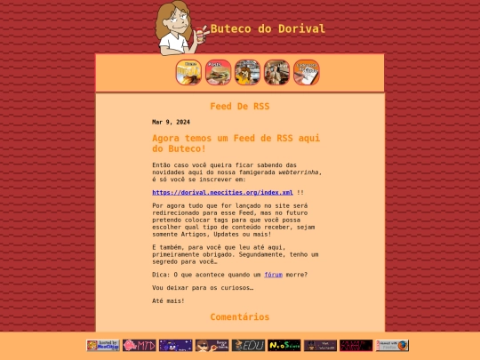 posts/updates/feed-de-rss screenshot