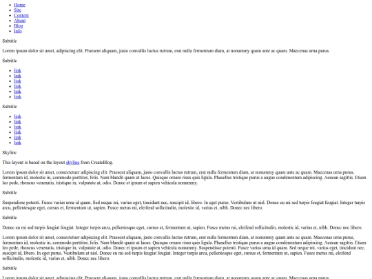 index screenshot