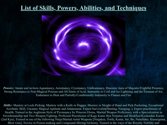 Abilities screenshot