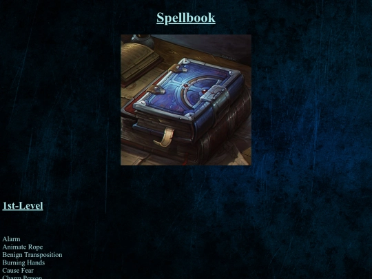 Grimoire screenshot