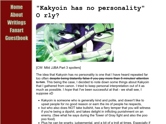 jjbawritings/kakisfascinatingactually screenshot