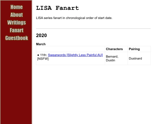 lisafanart screenshot