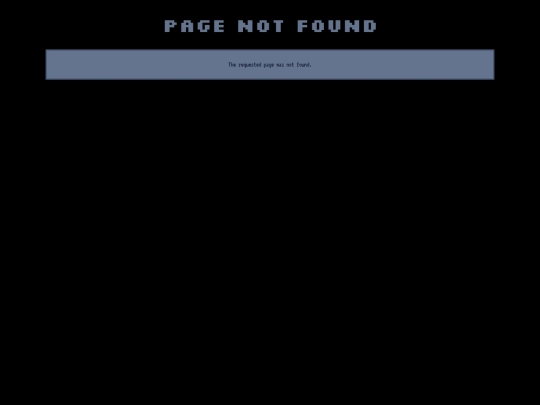 not_found screenshot
