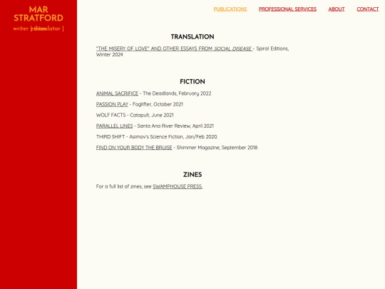 pages/publications screenshot