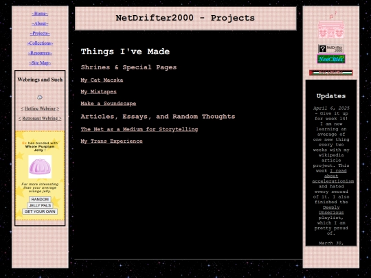 projectspage/projects screenshot