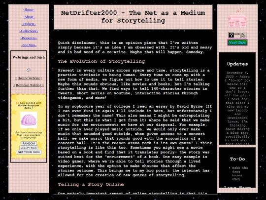 projectspage/webstories/storytellingonthenet screenshot
