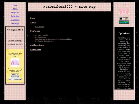 sitemap screenshot
