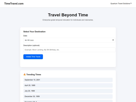 timetravel screenshot