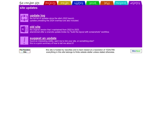 updates screenshot